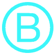 b corp logo